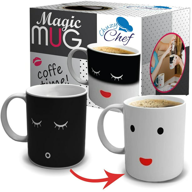 HALLOWEEN CUP changing colour mug GIFT Heat Sensitive Mug TEA COFFEE CUP 